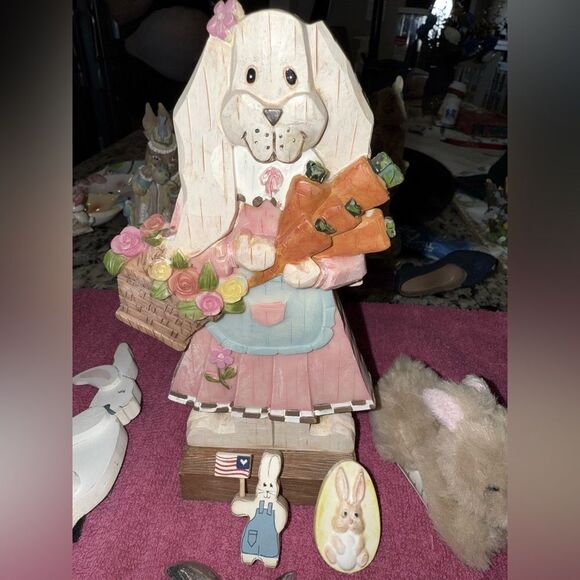 Charming Bunny Figurine Collection - Picture 6 of 6